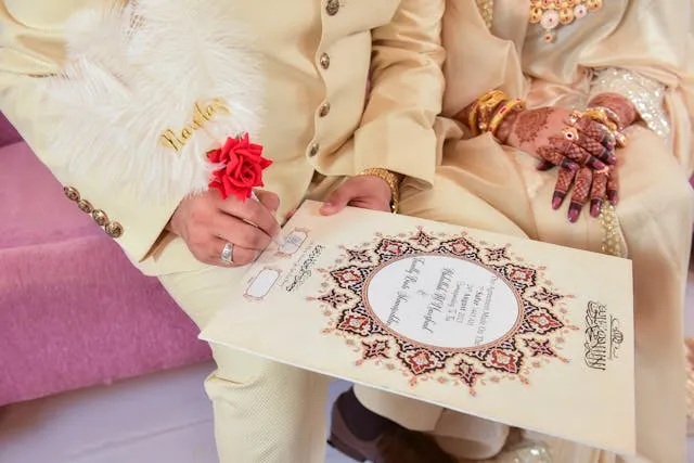 Certificat de mariage islamique