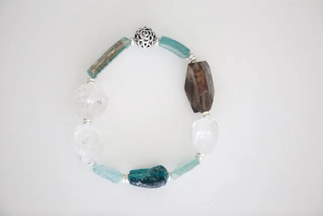 les 8 pierres du bracelet chemin de vie