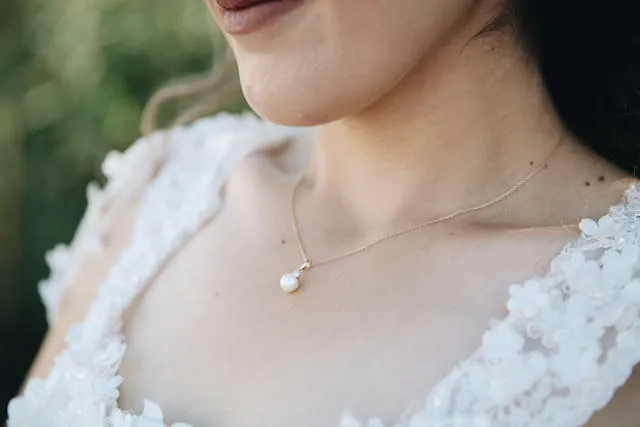 collier pour robe de mariée